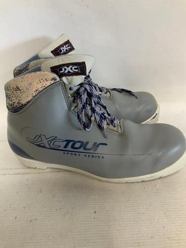 Used Jxc Tour Sports Series Womens Nnn Xc Ski Boots Grey M 09.5 W 09.5-10 11823-s000038813