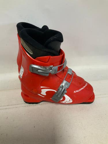 Used Salomon Performa T2 Boys Dh Ski Boot Red 180 Mp - Y11 11823-s000039072