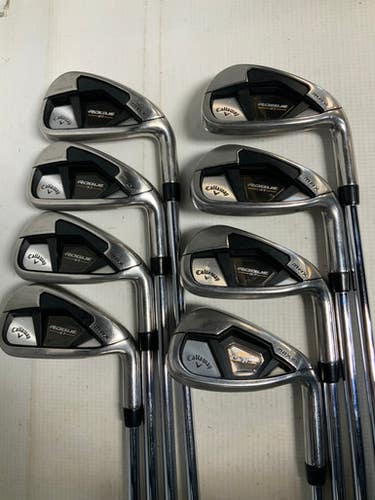 Used Callaway Rogue St Max Mens Iron Set Rh 4i-gw Aw 11823-s000039048