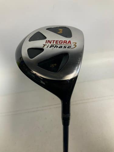 Used Integra Phase 3 Mens Fairway Wood Rh 3 Wood 11823-s000039157