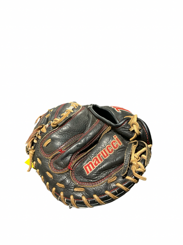 Used Marucci ACADIA CATCHERS MITT BB/SB Catchers RH Throw Black 32" 11834-S000053063