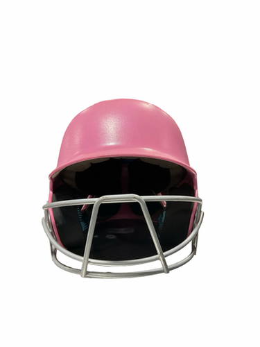 Used Easton 6 3/8- 7 1/8 PINK HELMET Batting Helmet w/Mask Pink One Size 11834-S000053027