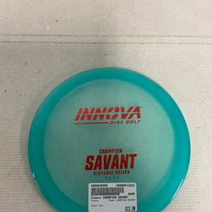 Used Innova Champion Savant Disc Golf Driver Teal 11823-s000039555