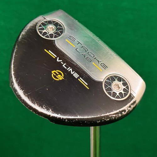 Odyssey Stroke Lab V-Line CS Center-Shafted 35" Putter w/ Super Stroke & HC