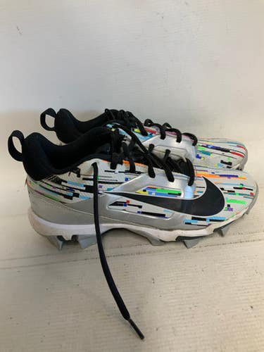 Used Nike Adult Fb Cleats Turquoise And Orange Senior 6 11823-s000039760