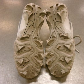 Used Nike VAPOR BB/SB Cleats White Junior 01 11339-S000203689