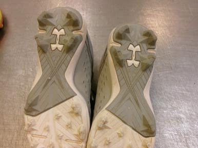 Used Under Armour LEADOFF BB/SB Cleats Grey Junior 02 11339-S000203632