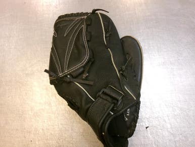 Used Mizuno FINCH RH Throw Fastpitch Gloves Black 12 1/2" 11339-S000203615
