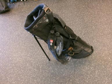 Used Taylormade BLACK STAND BAG Mens Stand Bag Black 11339-S000203589