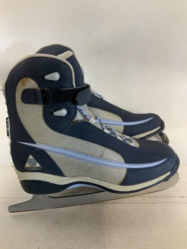 Used Jackson Softec Womens Softboot Skate Grey Senior 10 11823-s000040085