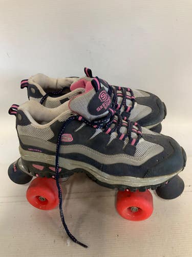 Used Sketchers Sport Senior Roller Quad Skates Grey Senior 9 11823-s000040067
