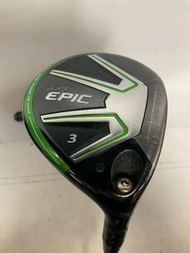 Used Callaway Gbb Epic Mens Fairway Wood Rh 3 Wood 11823-s000040155