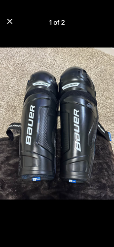 Senior Bauer 16" Shin Pads (New)