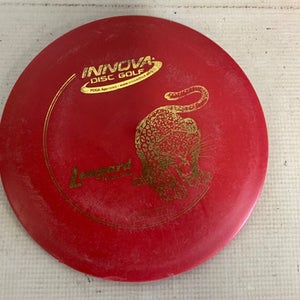 Used Innova Leopard Disc Golf Driver Red 11823-s000040230