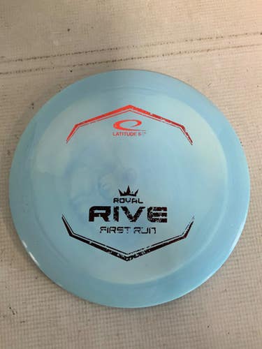 Used Latitude 64 Rive Royal Disc Golf Driver Carolina Blue 175g 11823-s000040213