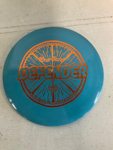 Used Dynamic Discs Defender Bio Fuzion Disc Golf Driver Carolina Blue 170g 11823-s000040212