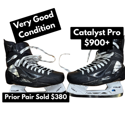 True Catalyst Pro - Size 8 - Upgaded - Pro Level - Great Condition - $150 DLC Steel