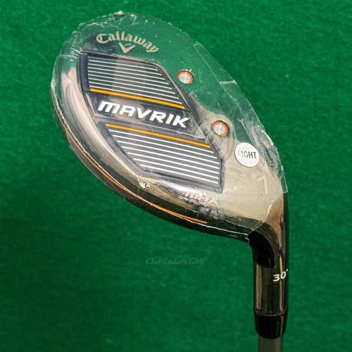 NEW Callaway Mavrik Max 30 7 Hybrid Project X Catalyst 55 5.0 Graphite Seniors