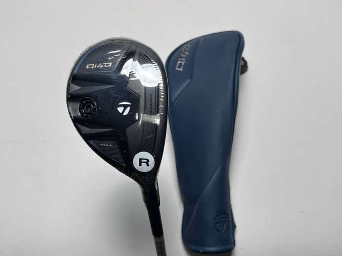 TaylorMade Qi4D Max Rescue 4 Hybrid 23* KBS Reax 50g Regular Graphite RH HC NEW