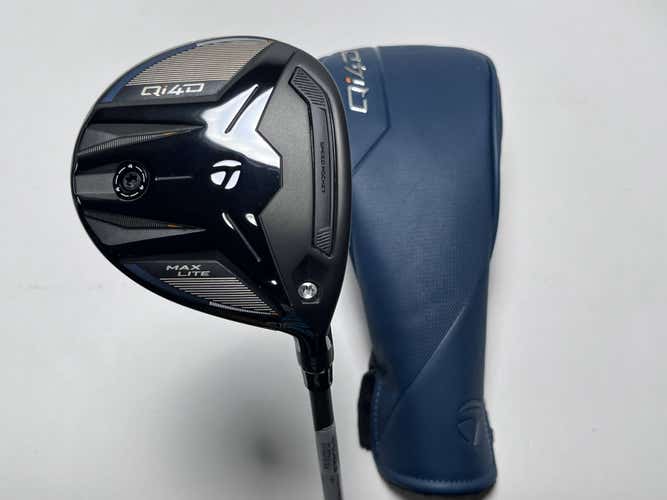 TaylorMade Qi4D Max Lite 5 Fairway Wood 18* Reax 40g Ladies RH HC NEW