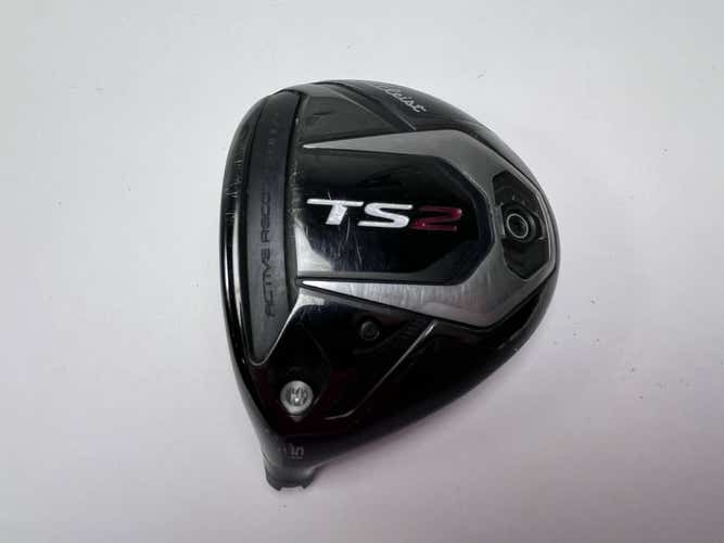 LEFTY Titleist TS2 3 Fairway Wood 15* HEAD ONLY Mens LH