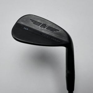 Titleist Vokey SM10 Jet Black Wedge 48* 10 F-Grind Hi-Rev 2.0 115g Regular RH