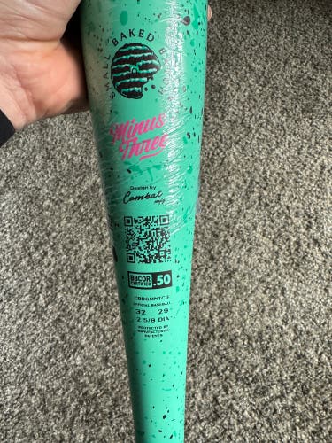 COMBAT MFG Spec A1 Mint Chip BBCOR Baseball Bat: 32/29 -3  Combat Bat