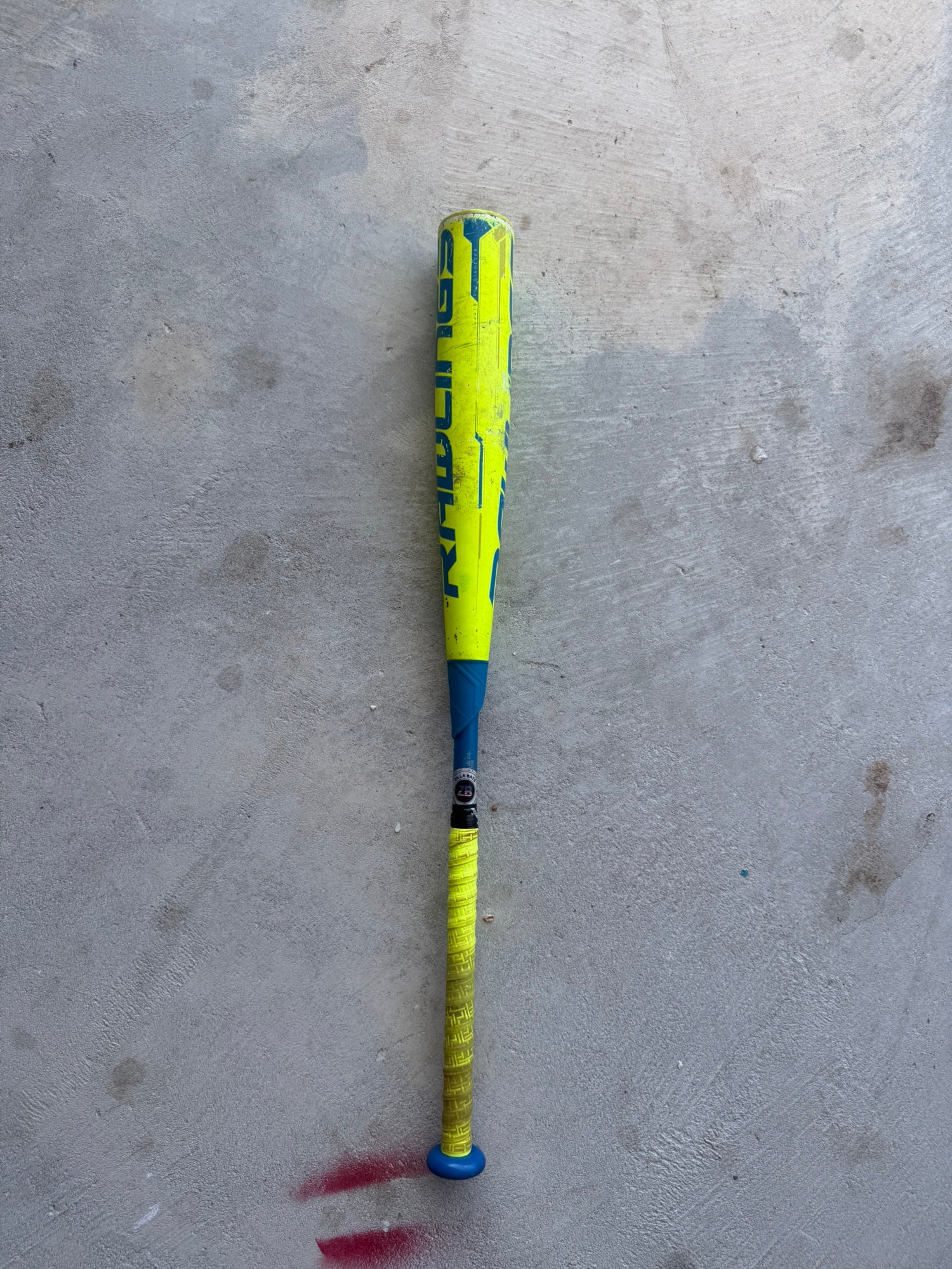Rawlings Quatro 硬式バット イエロー/ブルー 32in22oz. 2018 Rawlings Quatro Glow Stick Bat | SidelineSwap | Buy and Sell