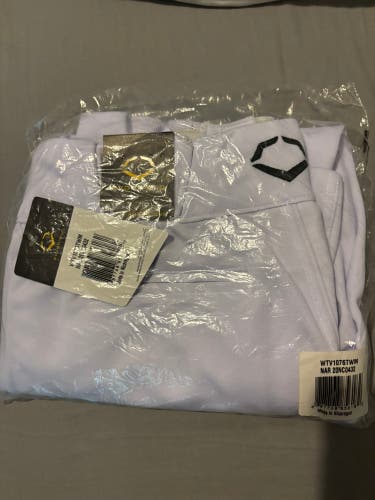 White Men's Medium Adult EvoShield Salute Relax Game Pants (New)