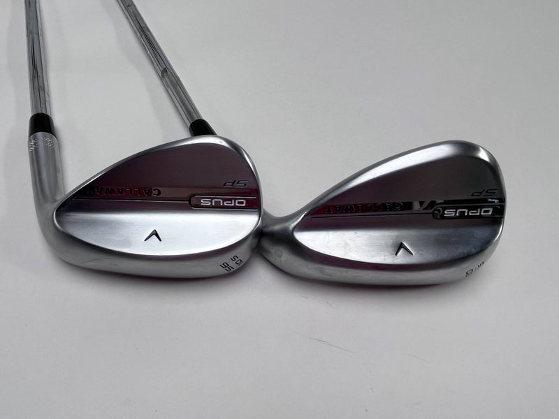 Callaway Opus SP Brushed Chrome Wedge Set 56* 10 | 60* 10 DG S200