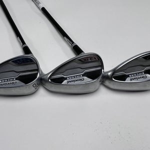 Cleveland CBX Zipcore Wedge Set 50*11 | 54*12 | 58*10 Catalyst Black Spinner RH