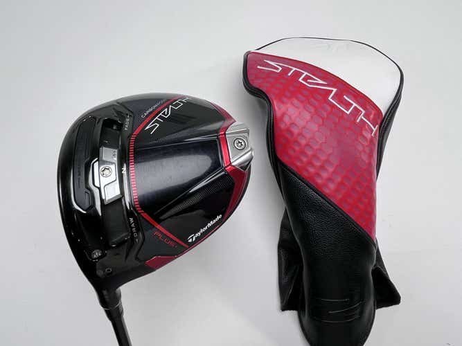 LEFTY TaylorMade Stealth 2 Plus Driver 9* HZRDUS Black 6.5 60g Extra Stiff LH HC