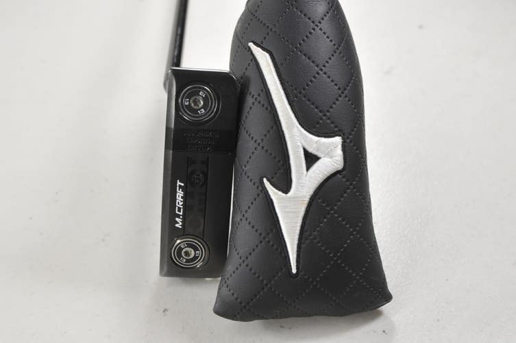 Mizuno M.Craft OMOI Type 1 Black Ion 34" Putter RH Steel with Cover  # 221084