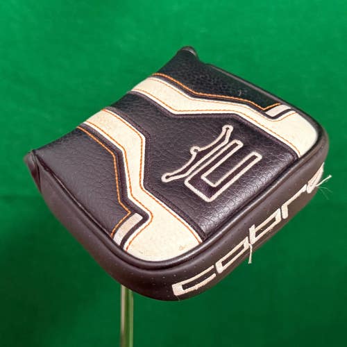 LH Cobra Vintage Nova 304ss 35.5" Single-Bend Putter w/Super Stroke & HC