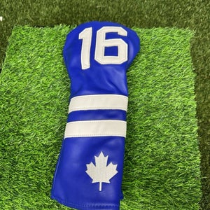 Golf Zilla Blue Maple Leaf Driver Headcover