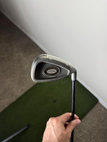 Callaway Great Big Bertha Single 6 Iron Stiff Flex Graphite Right Handed