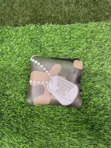 2025 Limited Edition Arnold Palmer Bay Bill Camo Dog Tag Putter Headcover
