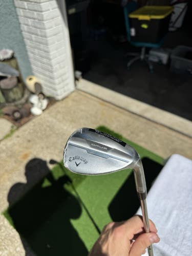 New Callaway Opus Chrome 56* 14w Wedge Dynamic Gold Wedge Flex Shaft Steel RH