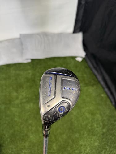 Lefty Cobra Max Offset 4 Hybrid 22* MFS White Tie Regular Flex Shaft LH