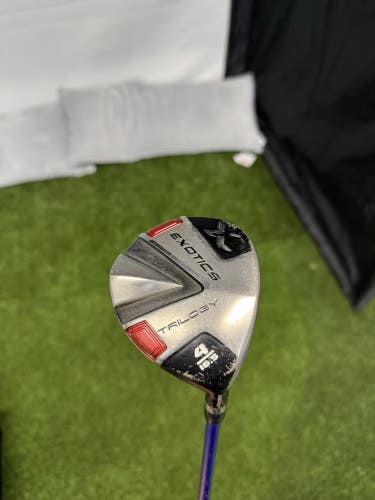 Tour Edge Exotics Trilogy 4 Wood 16.5* Javln FX Regular Flex Shaft RH