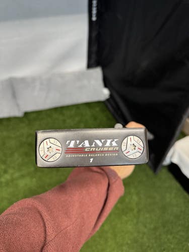 Odyssey Tank Cruiser 1 Putter Steel Shaft Super Stroke Grip RH