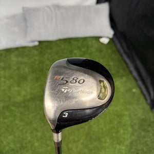 Lefty TaylorMade R580 3 Wood Regular Flex 60g Shaft LH
