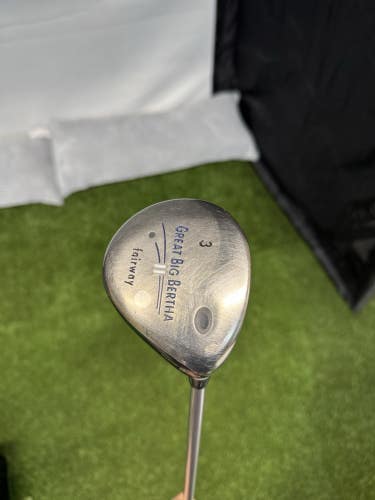 Ladies Callaway Great Big Bertha II 3 Wood GBB Gems 50 Ladies Flex RH