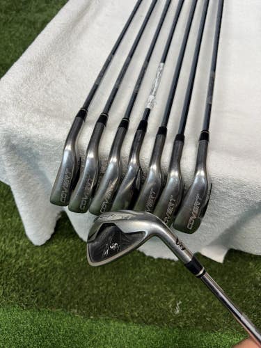 Nike VRS Covert Iron Set (4-Pw,Aw) W Stiff Flex Steel Shafts RH