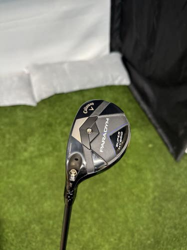 New Callaway Paradym Super Hybrid 21* Cypher Seventy 6.0 Stiff Flex Shaft LH