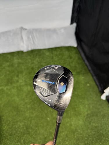 Callaway Paradym Ai Smoke Max D 7 Wood 21* Vanquish 40g R2 Senior Flex Shaft RH