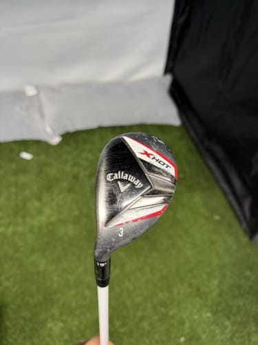 Lefty Callaway X Hot 3 Hybrid 19* 65g Regular Flex Graphite Shaft LH