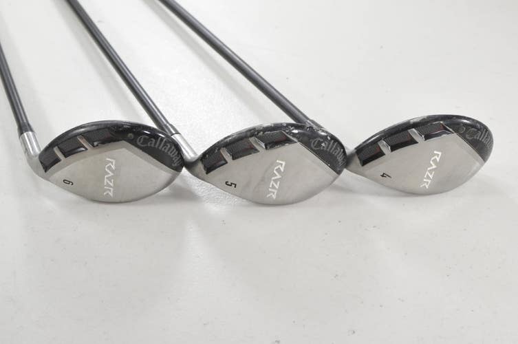 Callaway RAZR X #4, #5, #6 Hybrid Set Regular Flex 60g RH Graphite #220906