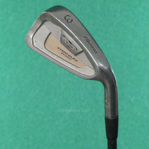 Mizuno T-Zoid T3 Oversize Titanium Insert Single 3 Iron Factory Graphite Regular