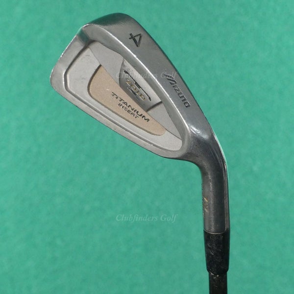 Mizuno T-Zoid T3 Oversize Titanium Insert Single 4 Iron Factory Graphite Regular